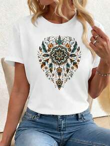 Women T-Shirts - White - View 1