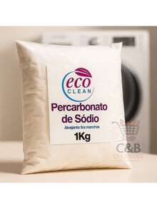 99% Pure Percarbonate Bleach - Stain Remover For White And Colored Clothes - 1kg - 0 - 查看 1