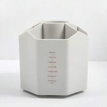 2pcs Large Capacity Storage Box, Office Desk Stationery Pen Holder, Modern Minimalist Pen Cup - Multicolor - View 5