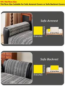 1 chiếc vỏ đệm sofa chống trượt kiểu Bohemian, chất liệu jacquard chenille, thân thiện với thú cưng và dễ vệ sinh, phù hợp cho phòng khách, phòng ngủ, bảo vệ sofa bốn mùa. - nhiều màu - Xem 37