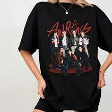 B T S ARIRANG Graphic T-Shirt ARIRANG Tour Member Shirt - màu đen - Xem 1