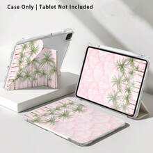 棕櫚樹圖案彩繪效果壓克力水晶平板電腦保護殼 - 款式2 - 查看 8