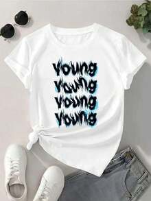 Women T-Shirts - White - View 2