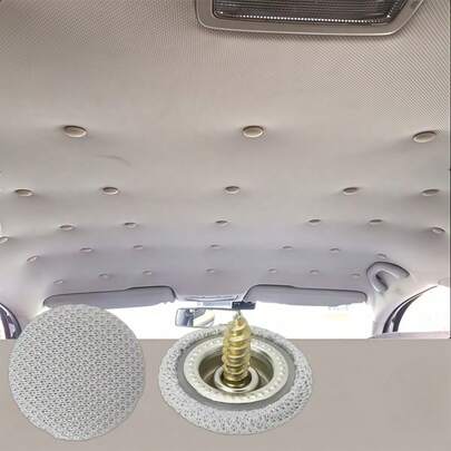 Bộ dụng cụ sửa chữa nóc xe hơi 20/40/60 chi tiết, bao gồm kẹp, đinh tán và ốc vít, kèm dụng cụ lắp đặt, thao tác đơn giản, phù hợp với xe sedan, SUV, xe tải. Phụ tùng sửa chữa đa năng