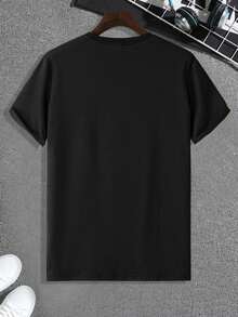 Camisetas para hombres - Negro - Ver 2