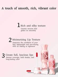 the SAEM Deshine Moisturizing & Hydrating Tinted Lip Serum, 8g - #04 - View 4