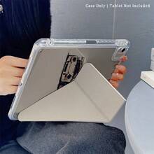 1 pieza Funda protectora para tableta con patrón de carreras vintage, funda para tableta con soporte magnético plegable multiángulo 3+Y, ranura para lápiz y función de suspensión/activación automática, compatible con iPad Pro/Air, Pad 5/6/21, Pad, MatePad, Honor Pad - Multicolor - Ver 5