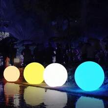 1PC 15CM RGB LED Ball Light, Remote Control Garden Lawn Lamp, Waterproof Outdoor Floor Light, Swimming Pool Wedding Party Home Holiday Atmosphere Decoration - Y108 - View 6