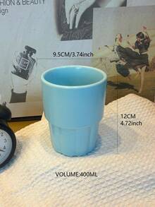 Matte Ceramic Water Cup, Minimalist Ceramic Coffee Mug, Suitable For Holiday Gifts, Home And Office Use - Multicolor - View 10