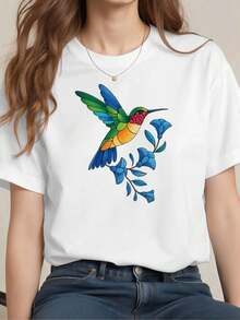 Women T-Shirts - White - View 1