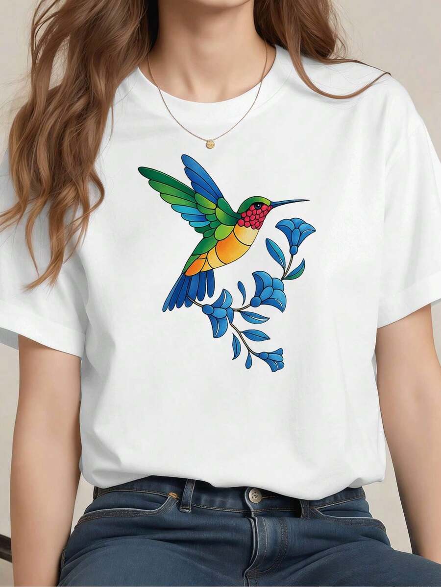 Women T-Shirts - White - View 1