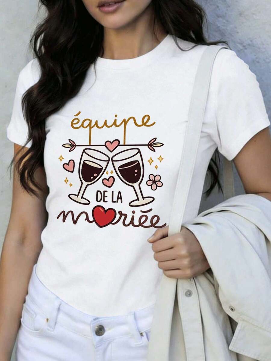 Women T-Shirts - White - View 1