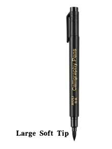 Bộ 4 bút thư pháp có thể nạp mực, 4 ngòi từ siêu mảnh đến lớn, mực đen, dùng để viết chữ Hán, vẽ tranh và ký tên. - 4 cái - Xem 7