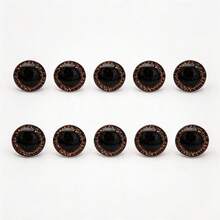 10pcs 16mm-24mm 3D Shiny Plastic Safety Eyes, Suitable For Knitted Dolls, Stuffed Animals, Halloween Decorations And Other DIY Crafts, With Washers - E - View 40