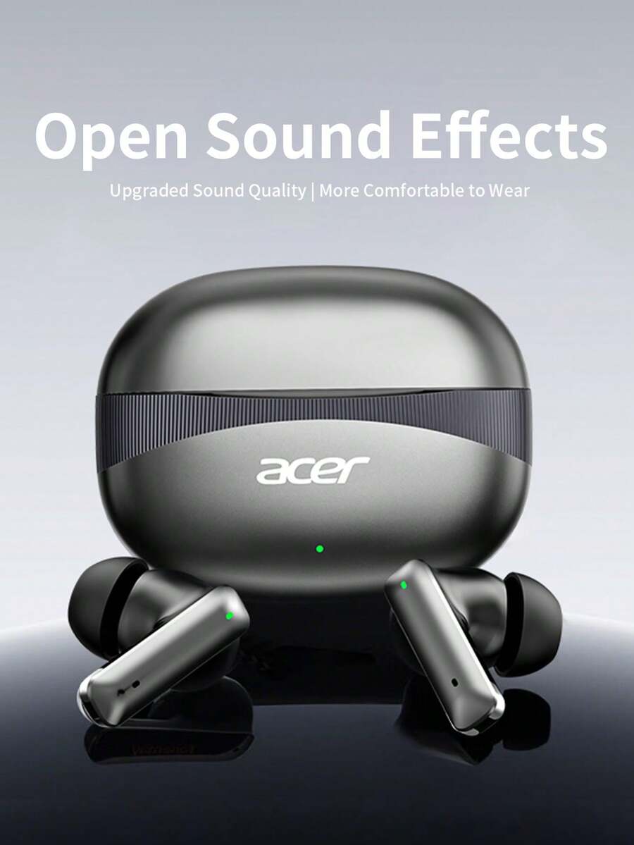 Acer OHR750 ENC Noise Cancelling Wireless Bluetooth Earbuds, Surround Sound Quality, 32-Bit DSP Super Computing Performance, Suitable For Office And Leisure Multi-Scenario Use - View 1