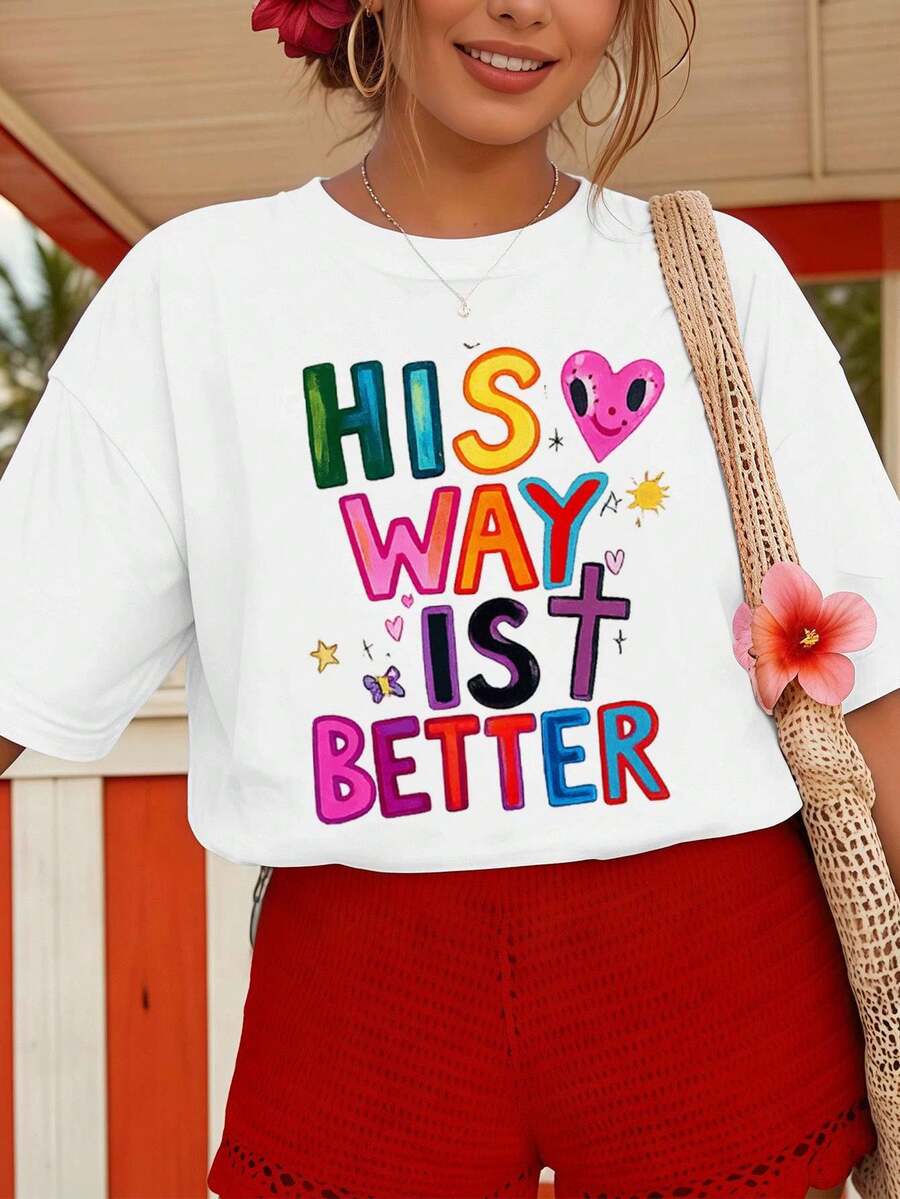 Women T-Shirts - White - View 1