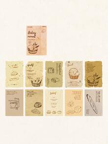30 tờ/gói Giấy Scrapbooking chủ đề cổ điển, chất liệu trang trí không dính, đồ thủ công DIY, quà tặng ngày lễ, lập kế hoạch album ảnh cá nhân hóa, đồ dùng văn phòng phẩm sáng tạo cho trường học - 4. Thời gian nướng - Xem 18