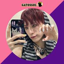 XL O V - Buttons 4.5 Cm - IDOL - KOREAN - K-POP GEEK NERD BROOCH PIN Bottom/Button - Button - Brooch Pin - Buttons - Button - Pin - Button - 08- Single Button - View 2