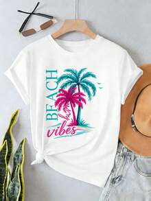 Women T-Shirts - White - View 2