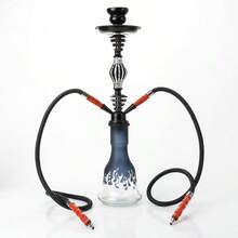 Bộ shisha Ả Rập cổ điển, dành cho một/hai/bốn người, bao gồm ống hút, kẹp, chén đựng shisha, không cần điện, dễ mang theo. - Một cỡ - Xem 22