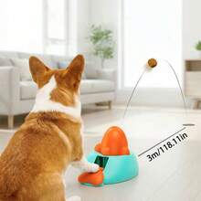 1 món đồ chơi huấn luyện và giải đố cho thú cưng, đồ chơi cho chó ăn chậm tương tác, máy phóng thức ăn kiểu nhấn, đồ chơi huấn luyện tiêu hao năng lượng trong nhà, máy phân phát thức ăn tự động. - Nhiều màu - Xem 7