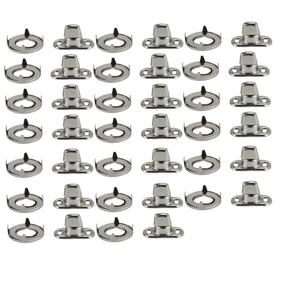 20 Sets Marine Grade Twist Lock Fasteners Turn Button Eyelet And Stud, For Canvas Fastener Turn Buttons - A - View 1