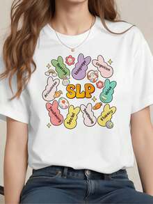 Women T-Shirts - White - View 1