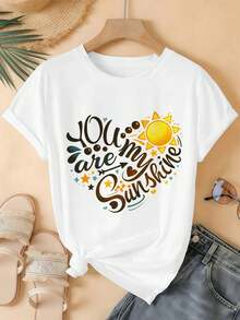 Women T-Shirts - White - View 2