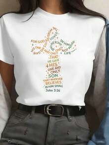 Women T-Shirts - White - View 1