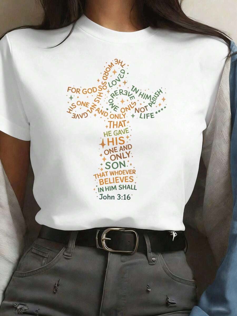 Women T-Shirts - White - View 1