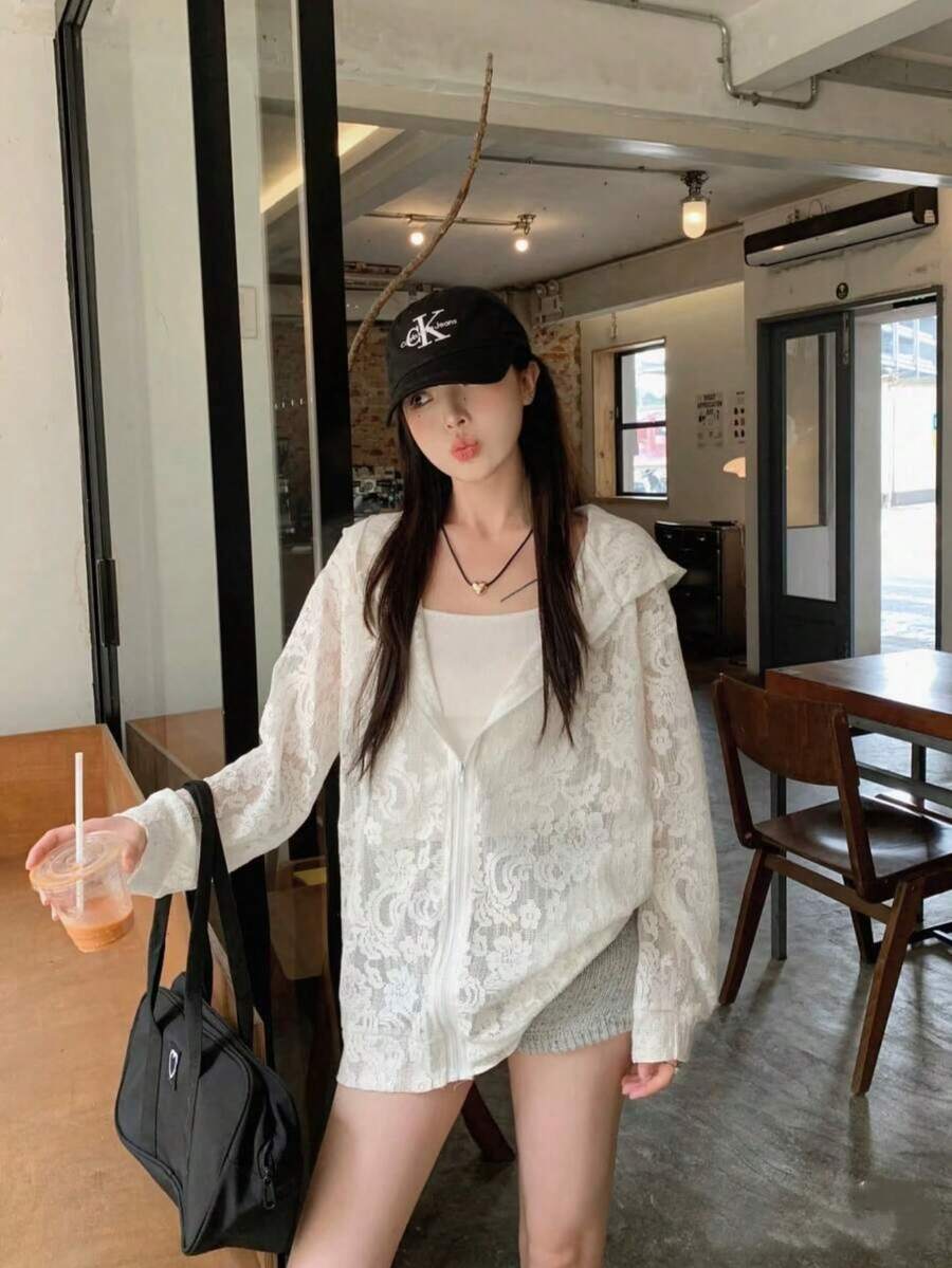 Women Cardigans - ホワイト - View 1