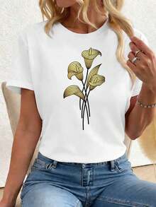 Women T-Shirts - White - View 1