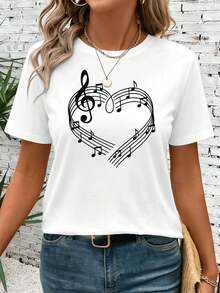 Women T-Shirts - White - View 1