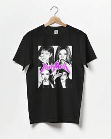 Women T-Shirts - Black - View 1