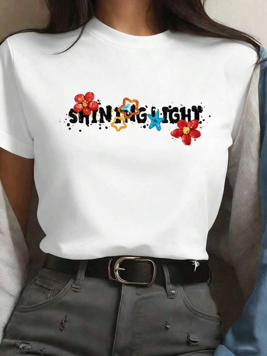 Women T-Shirts - White - View 1