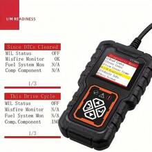 CY3001 OBD2 汽车诊断工具 - 高级发动机故障诊断工具，USB 供电，兼容 1996 年以来的所有车辆，支持 36V，具有 DTC/冻结帧/读取/擦除/数据流功能 - 黑色 - 查看 6