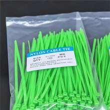 Bộ 100/300/500 dây buộc cáp nylon chịu lực cao, dây đai quản lý dây bền chắc tự khóa, thích hợp cho việc sắp xếp nhà cửa/văn phòng/vườn. - Dây buộc cáp - Xem 6