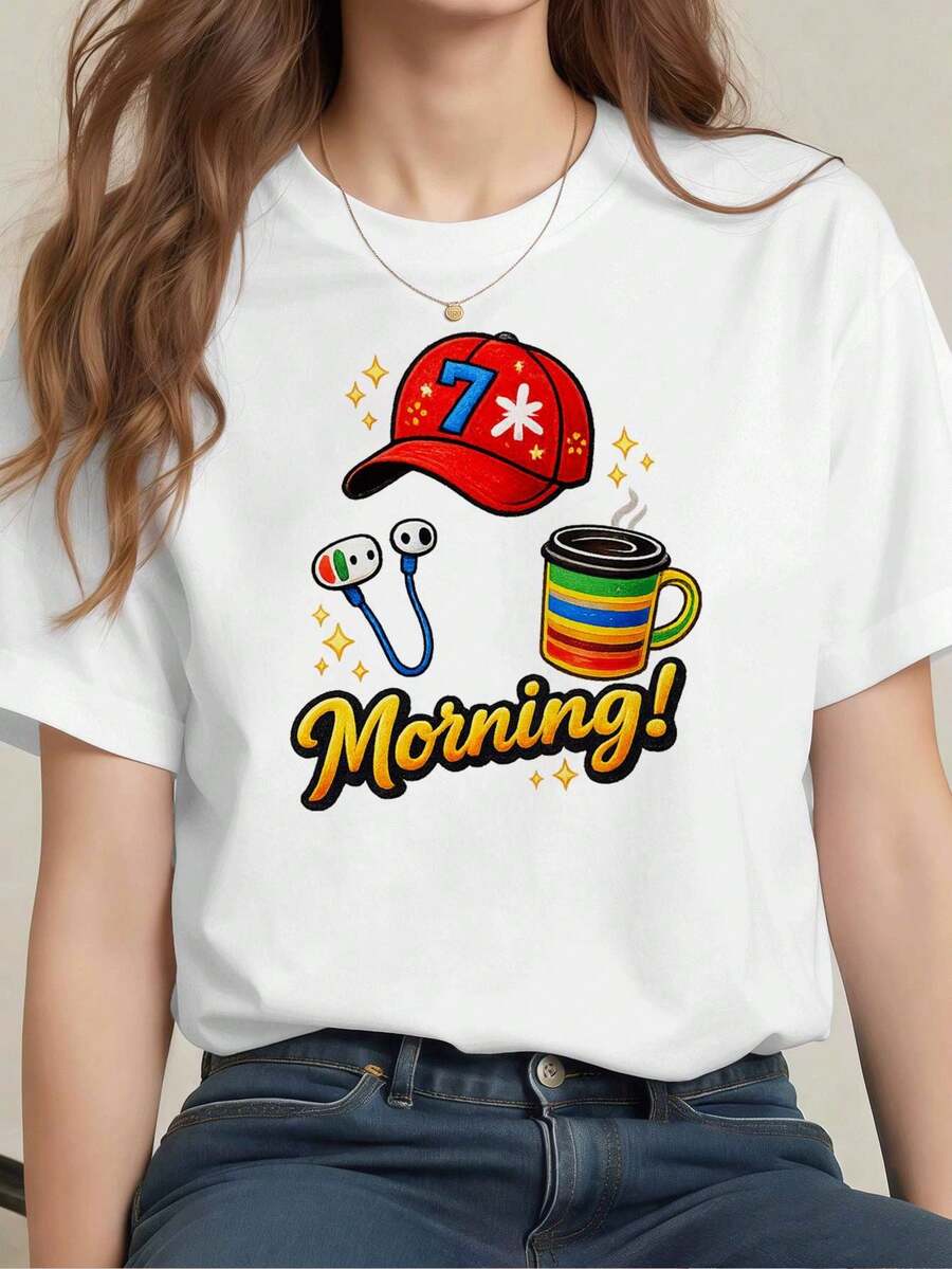 Women T-Shirts - White - View 1