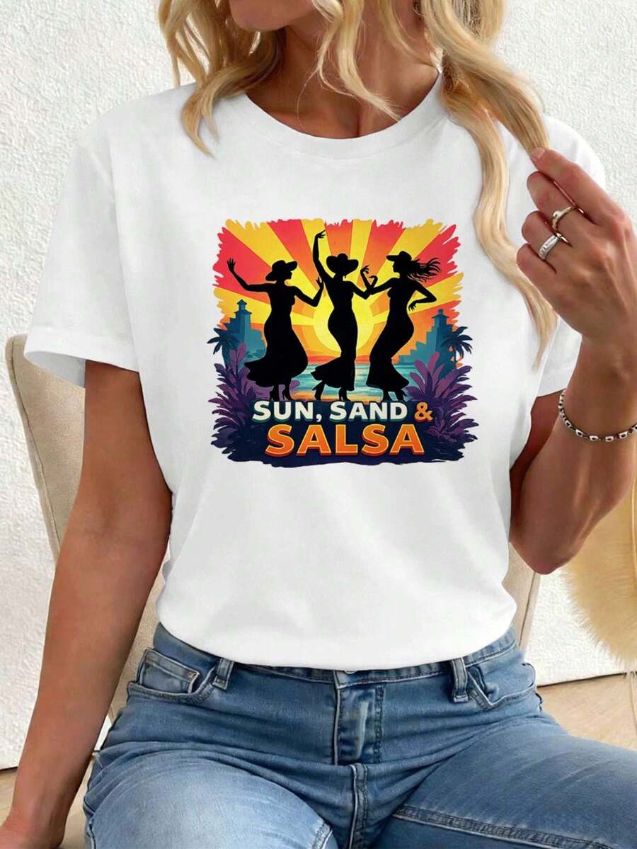 Women T-Shirts - White - View 1