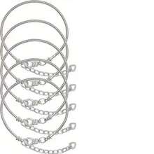 1/5/10 Pcs Gold Silver Snake Bone Chain Bracelet With Heart Lobster Clasp, Suitable For DIY Bracelet Making, Ideal For Gifting - Bracelet - View 12