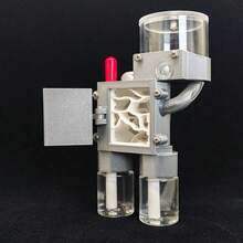Granja de hormigas de acrílico impresa en 3D con forma de doble hélice de ADN, nido de hormigas expandible adecuado para hormigas pequeñas a medianas - CN - Ver 10