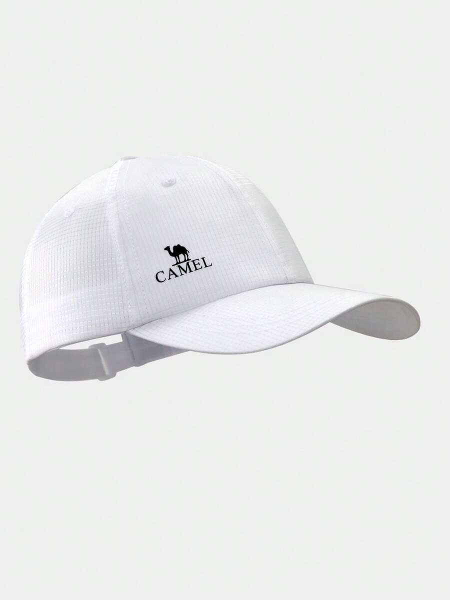 CAMEL CROWN 戶外休閒棒球帽 夏季防曬寬帽簷遮陽帽 戶外防曬帽 - 白色 - 查看 1