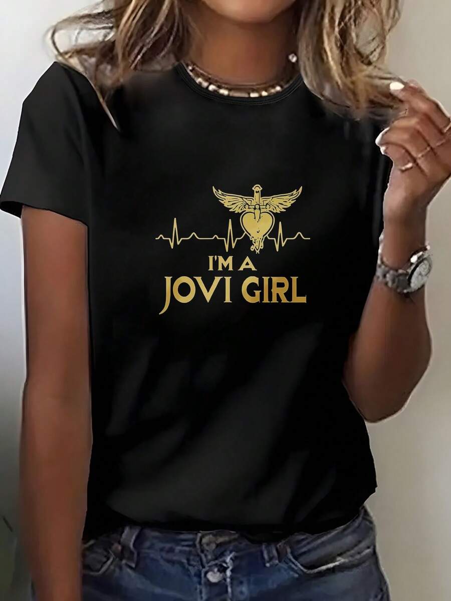 The "I Am Joe Wei" T-Shirt, Launched By Donna, Is A Premium Casual Piece Featuring A Heart And Wings Design. It Has Short Sleeves And A Crew Neck, Making It Perfect For Music Lovers. Everyday Casual Cotton T-Shirt, Soft, Lightweight And Comfortable. Cotton Day Comfort, Stylish Casual Design Ideal For Men And Women, Crew Neck T-Shirt, Gym Top, Going Out Top, Outdoor Clothing, Holiday, Graduation, Fitted, Slogan T-Shirt, Quote T-Shirt, Minimalist Graphic T-Shirt, Funny Graphic Tee, Beach Party, Surfing, Picnic, Gift, Airport Outfit, Spring, Coords Sets Women's Summer, Understated Summer Outfits, Summer Coordinates, Event Dresses, Autumn, Winter, All Seasons, Birthday Dress, Party Outfits, Rave Outfit, Office Wear Women's Curves, Casual Clothing For Women, Gym Wear Women's Resort Style Classic Unisex Graphic T-Shirt EBGX - Black - View 1