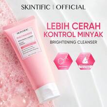 SKINTIFIC 烟酰胺亮白洁面乳 60ml | 亮肤洁面乳 焕彩洁面乳 屏障美白 旅行装 - [NEW LAUNCH!] 60ml - 查看 1