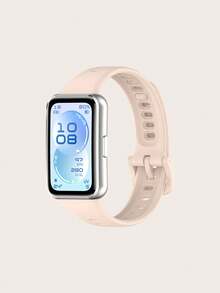 1pc Unisex Plain Quick Release Smartband Silicone Strap Compatible With Huawei Band 11 / 11 Pro - Band 11 / 11 Pro - View 9