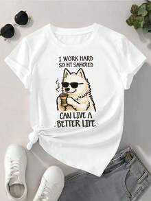 Women T-Shirts - White - View 2