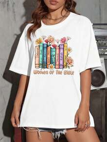 Women T-Shirts - White - View 1
