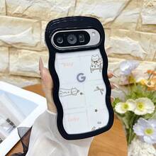 カラフルなウェーブ柄のTPUスマホケース。鮮やかなカラーリングとフルカバーの落下保護で、毎日のお出かけ、個性的なスタイル、通勤など、あらゆるシーンに最適です。 猫柄ケース  11  17e 手机壳  17e 手机壳 家族、恋人、友人、そして子供たちへのプレゼントに最適です。  17 Pro/12 Pro Max/15/10/Apple  Air/9 Pro/14 Plus/13/16 Plus/15 Plus/13 Pro Max/8/12 Pro/9/10 Pro/7a/9A 5G/16/14 Pro/17e/15 Pro Max/11 Pro/15 Pro/17/11 Pro Max/17 Pro Max/12/16 Pro Max/16 Pro/ 13 pro/8a 5G/14 Pro Max/16e/14 - ブラック - チェックする 20