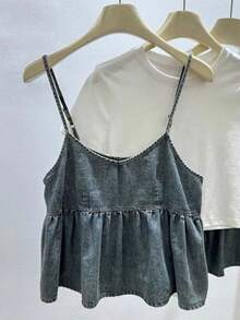 Women Tops - Baby Blue - View 8