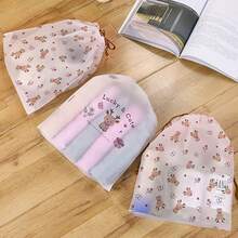 10 piezas Bolsas de almacenamiento de zapatos, bolsas a prueba de polvo para estantes de zapatos, diseño con cordón, conveniente y rápido, esencial para uso diario y viajes, adecuado para guardar zapatos, cosméticos, camisas, artículos de tocador y otros artículos pequeños - Multicolor - Ver 6